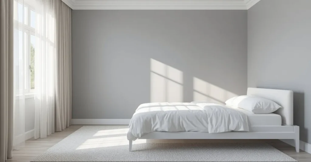 Soft Dove Grey Walls