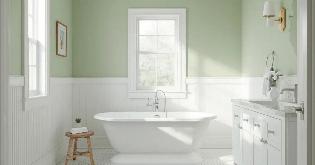Soft Sage Green Walls