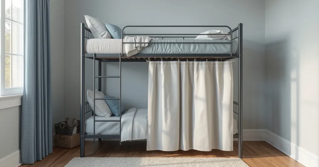 Space-Saving Bunk Bed Room
