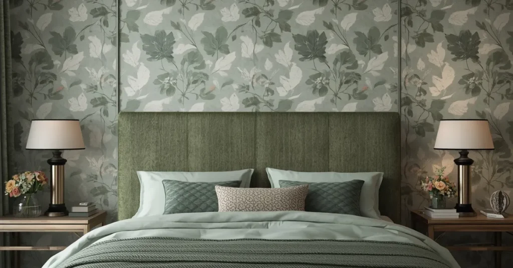 Splurge-Worthy Sage Green Statement Wall