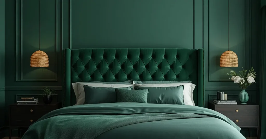 Splurge-Worthy Velvet Headboard