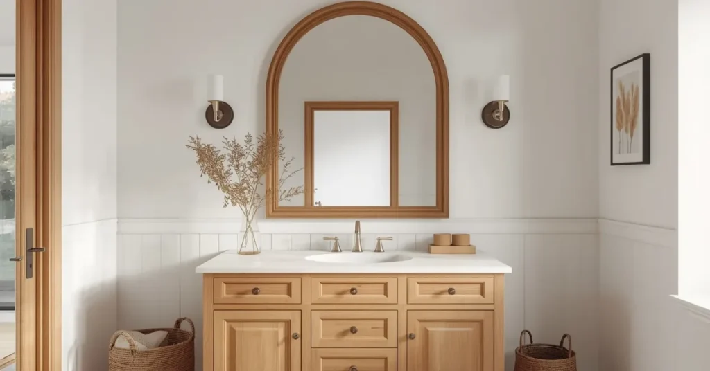 Statement Mirror for an Affordable Refresh