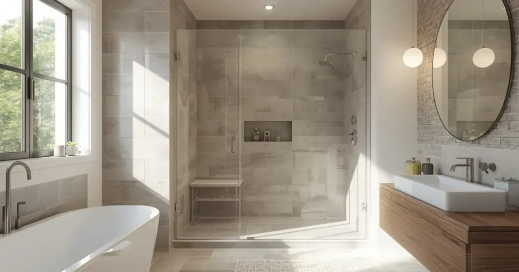 Try a Walk-In Shower Instead of a Tub