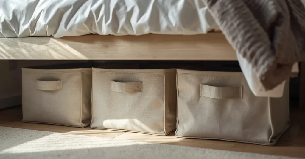 Try Under-Bed Storage Bins
