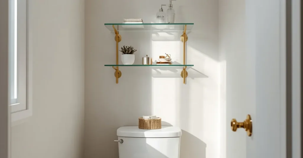 Use Glass Shelves Instead of Solid Ones