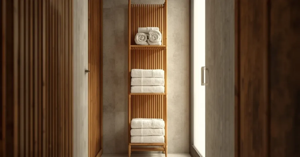 Vertical Storage to Save Floor Space