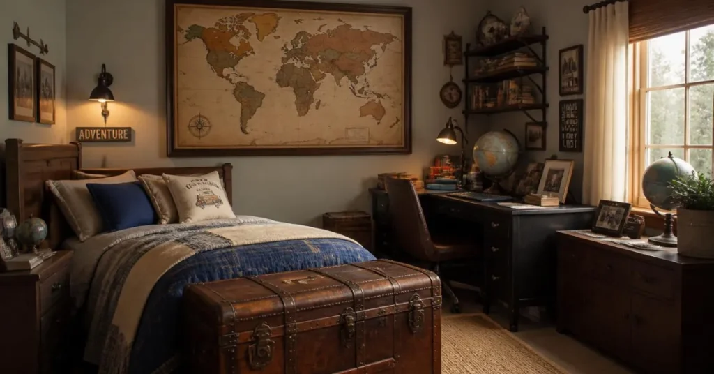 Vintage Map and Travel Theme