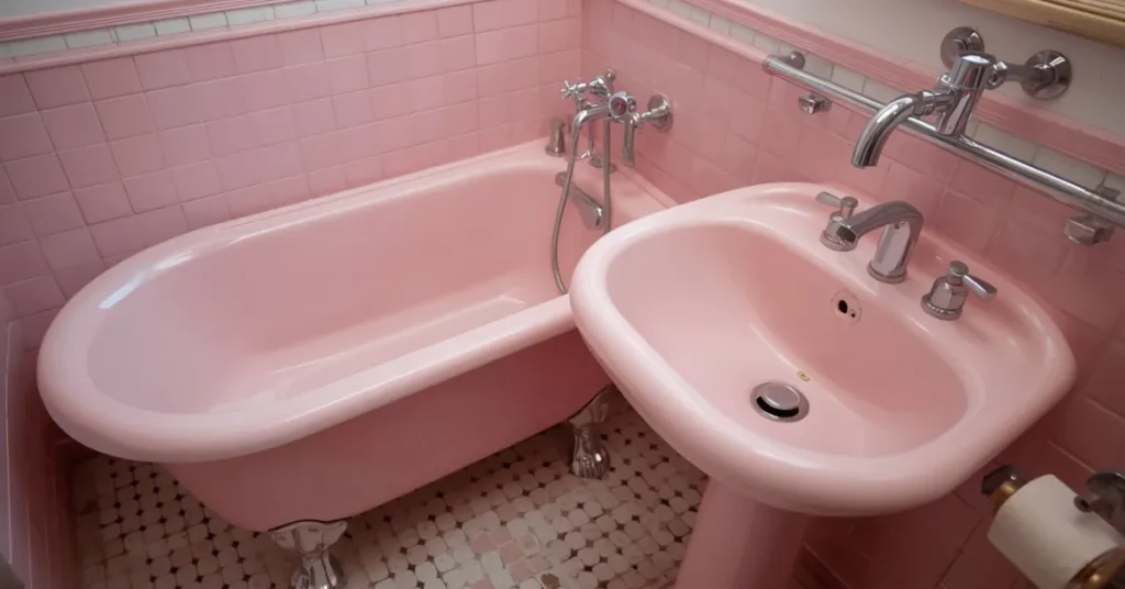 Vintage Pink Fixtures