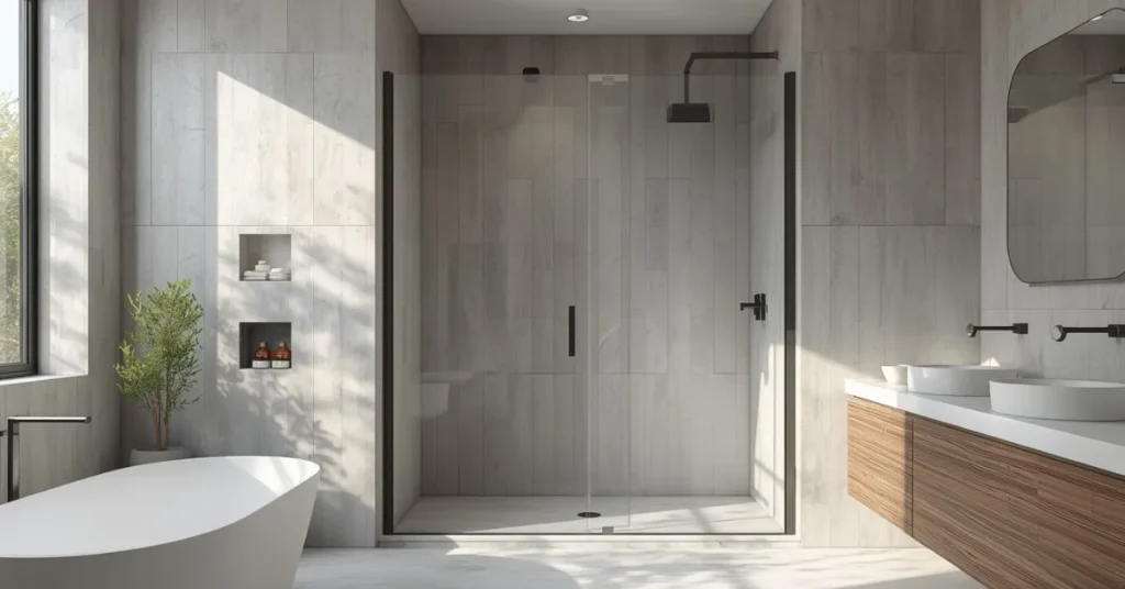 Walk-In Glass Shower