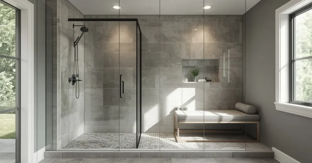Walk-In Shower Dream Bathroom