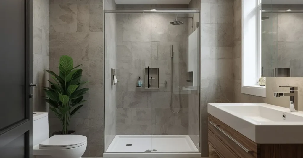 Walk-In Shower Instead of a Tub