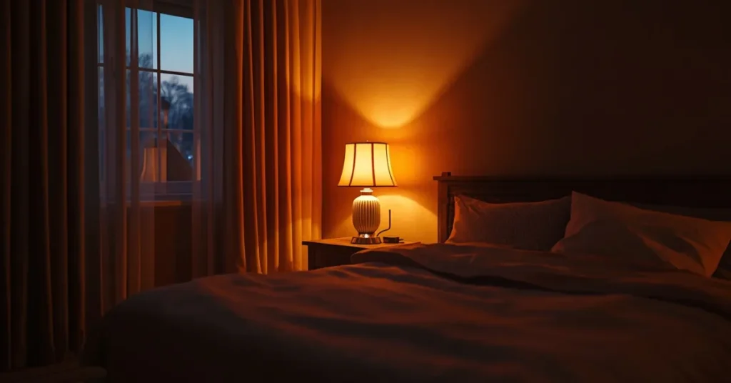 Warm Amber Lighting