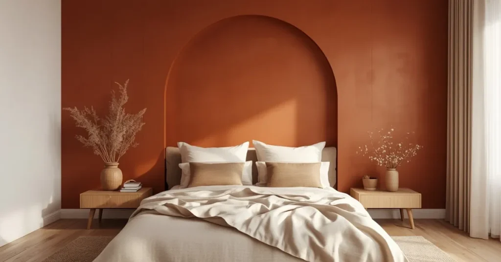 Warm Terracotta Walls