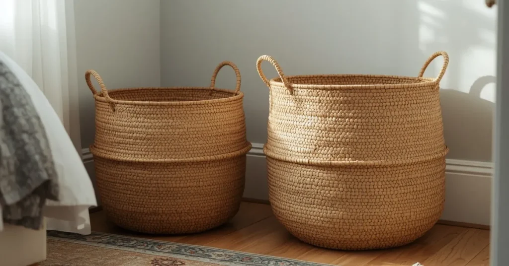 Woven Basket Storage