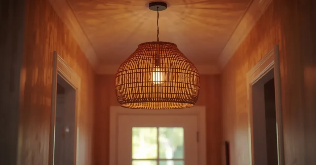 A Pendant Light Instead of a Floor Lamp