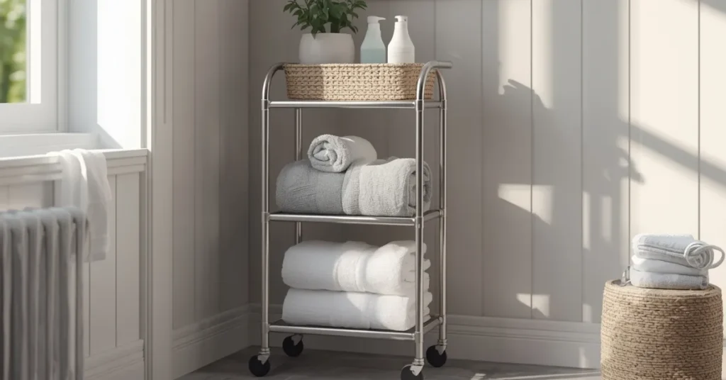 A Rolling Storage Cart