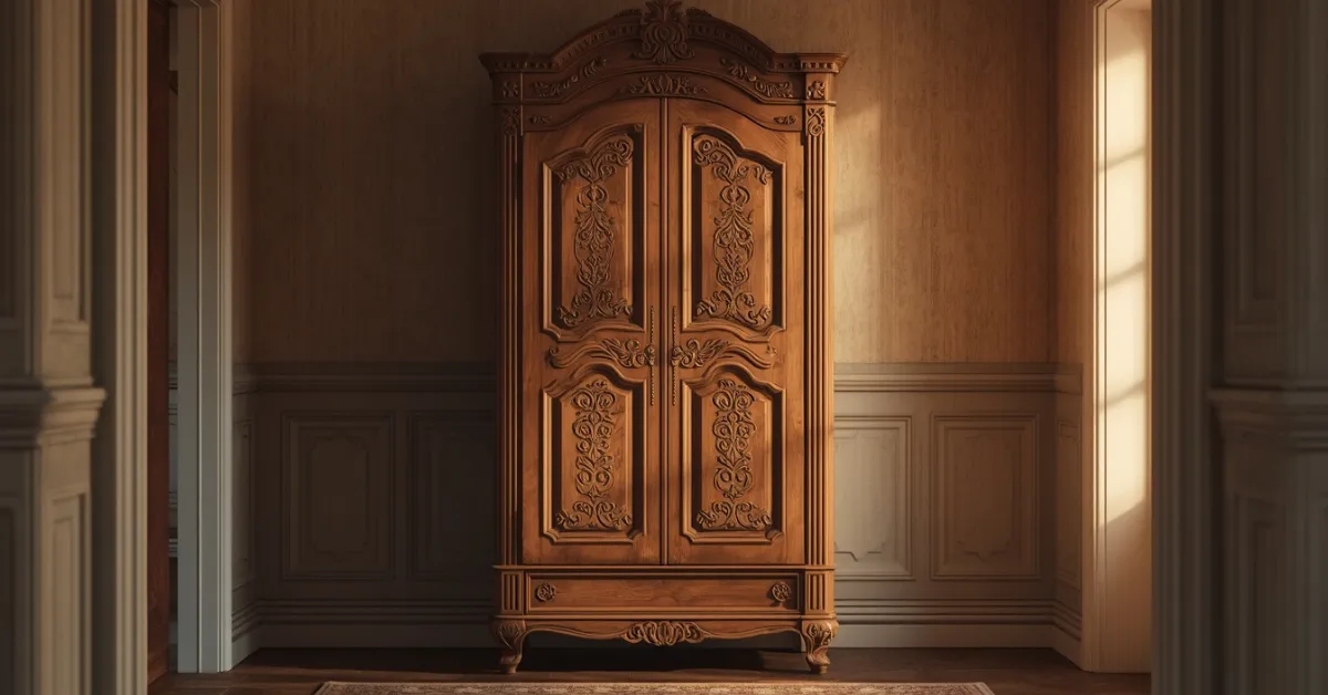 A Romantic Vintage Cabinet