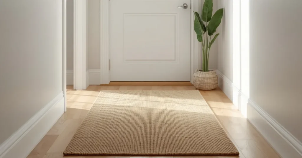 A Small Rug to Define the Space