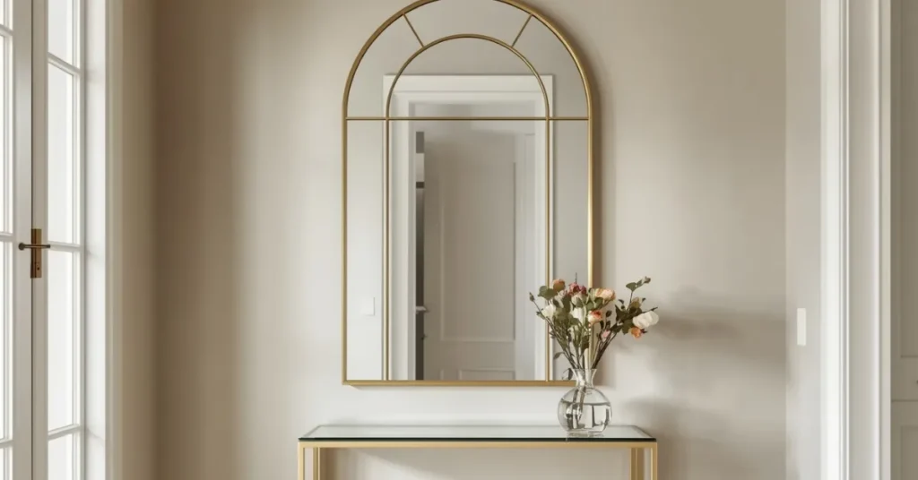 A Statement Mirror That Feels Instantly Stylish