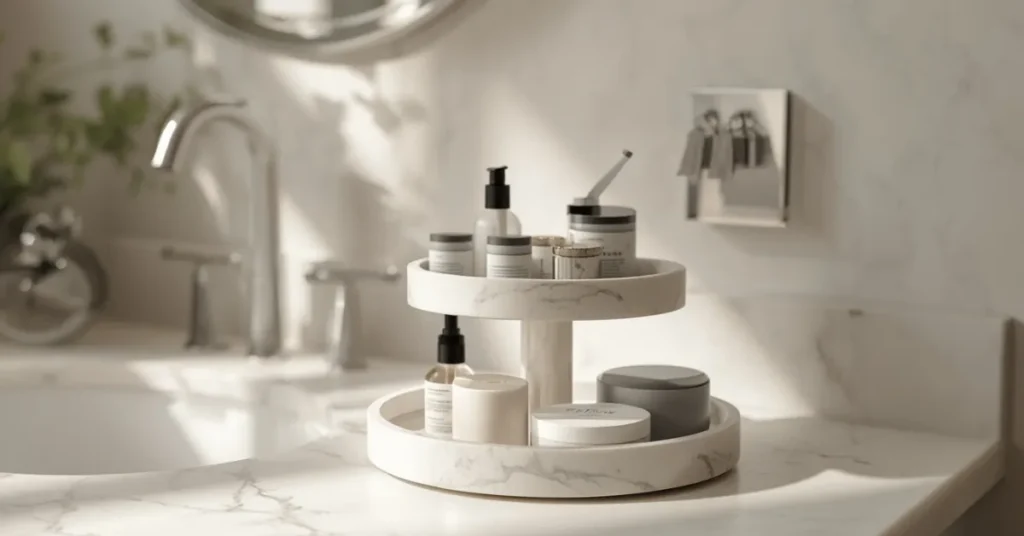 A Tiered Tray for the Counter