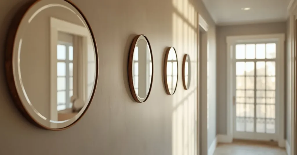 A Wall of Mirrors to Open the Space