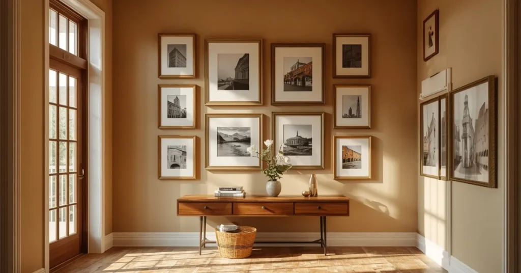 Add a Gallery Wall of Warm Photos