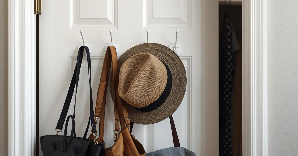 Affordable Closet Organization With Command Hooks