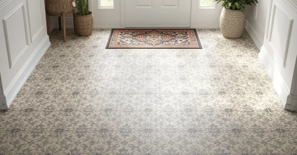 Affordable Stencil Floor