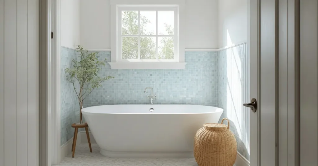 Airy Coastal Bathroom