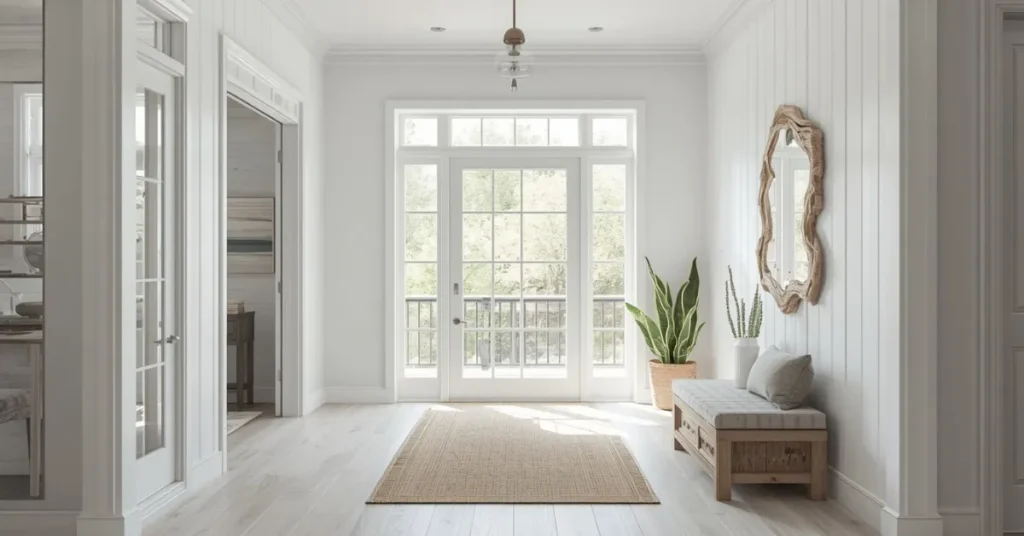 Airy Coastal Entryway