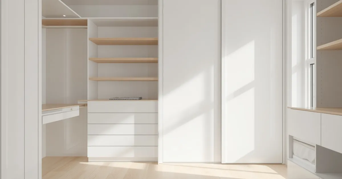 Airy White Closet Refresh
