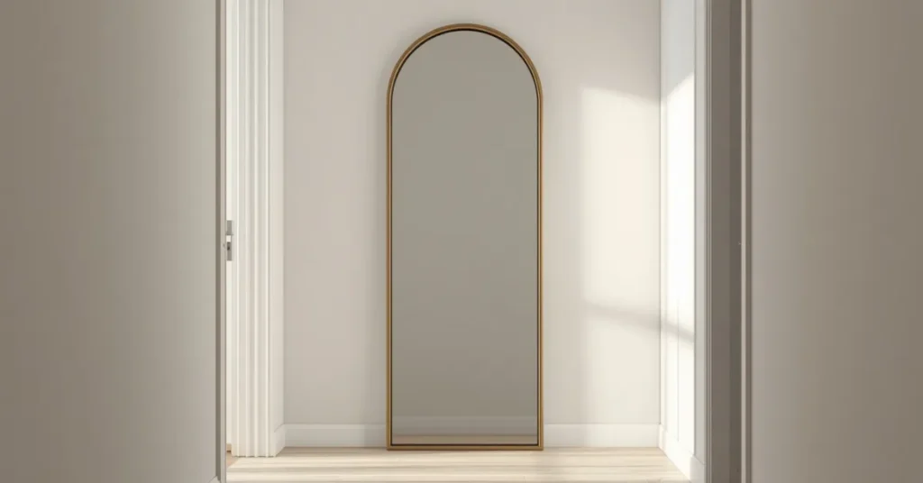 An Arched Mirror or Doorway Shape