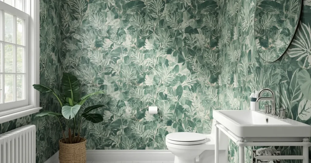 Botanical Green Wallpaper