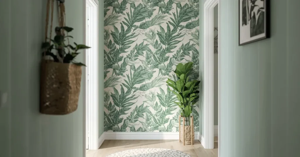 Botanical Wallpaper Accent