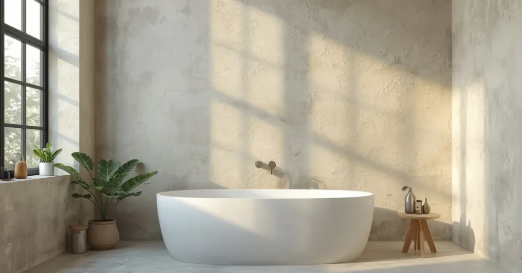 Textured Limewash Walls