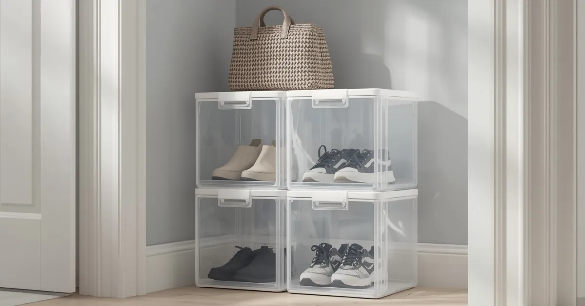 Budget Stackable Plastic Bins