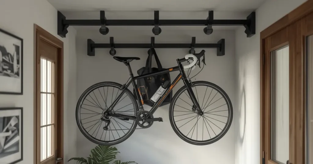 Ceiling Hooks for Bikes and Bags