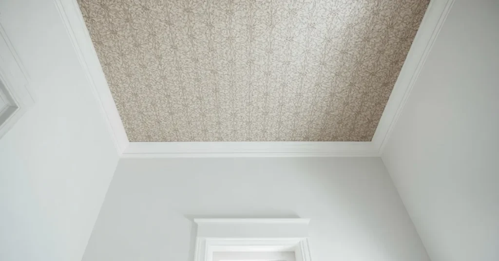 Ceiling Wallpaper for a Dramatic Surprise