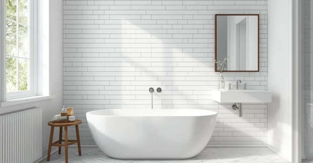 Classic White Subway Tile
