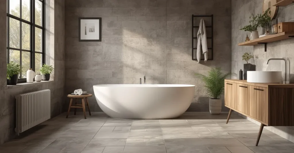 Cozy Warm Gray Tile