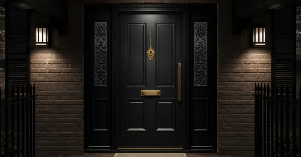 Create a Dramatic Black Entry