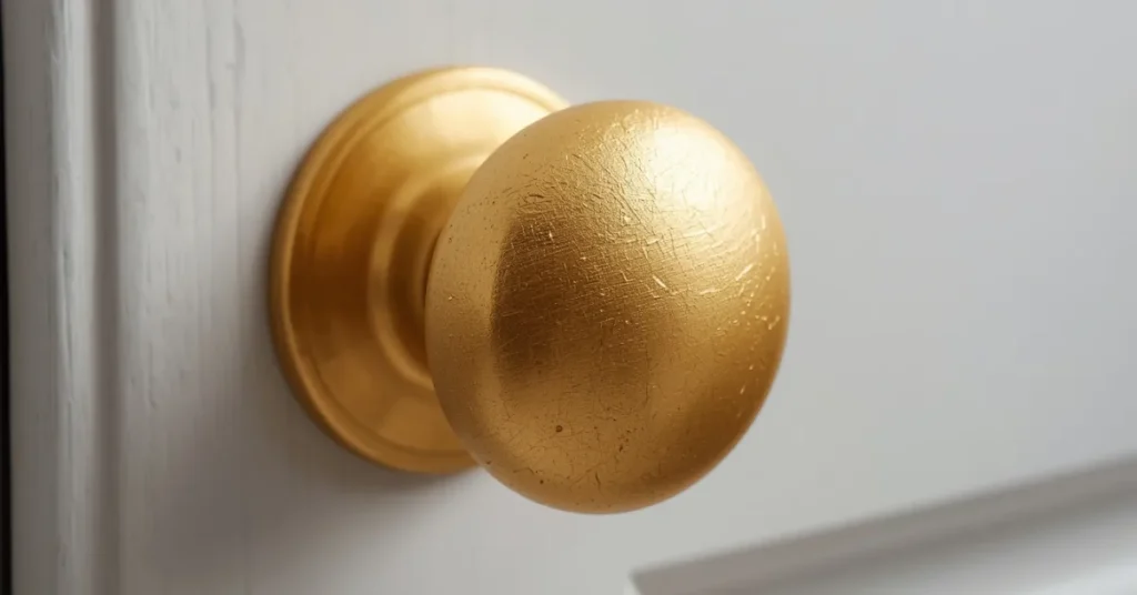 DIY Gold Spray Paint Accents