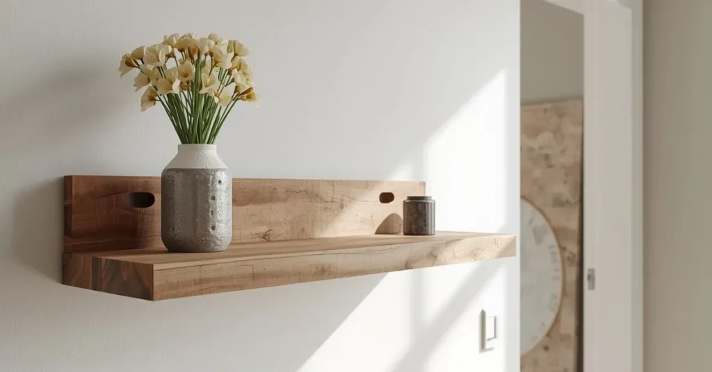 DIY Reclaimed Wood Shelf