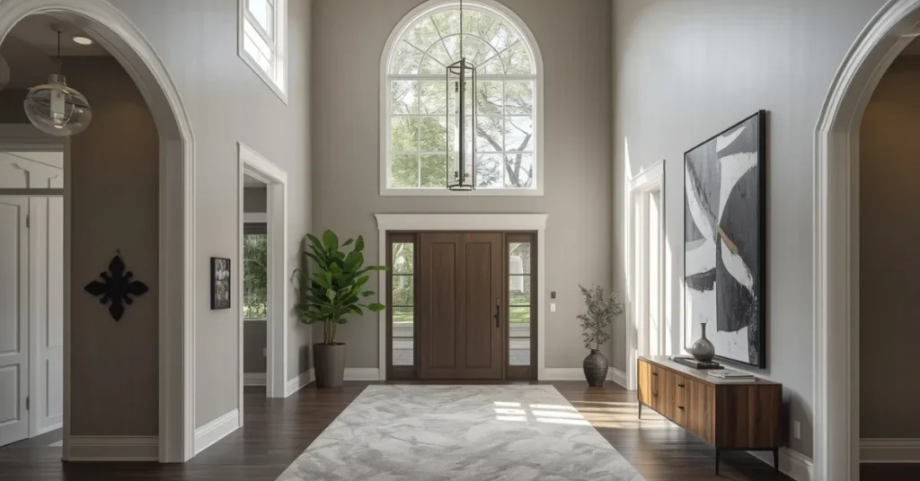 Double-Height Entryway Statement