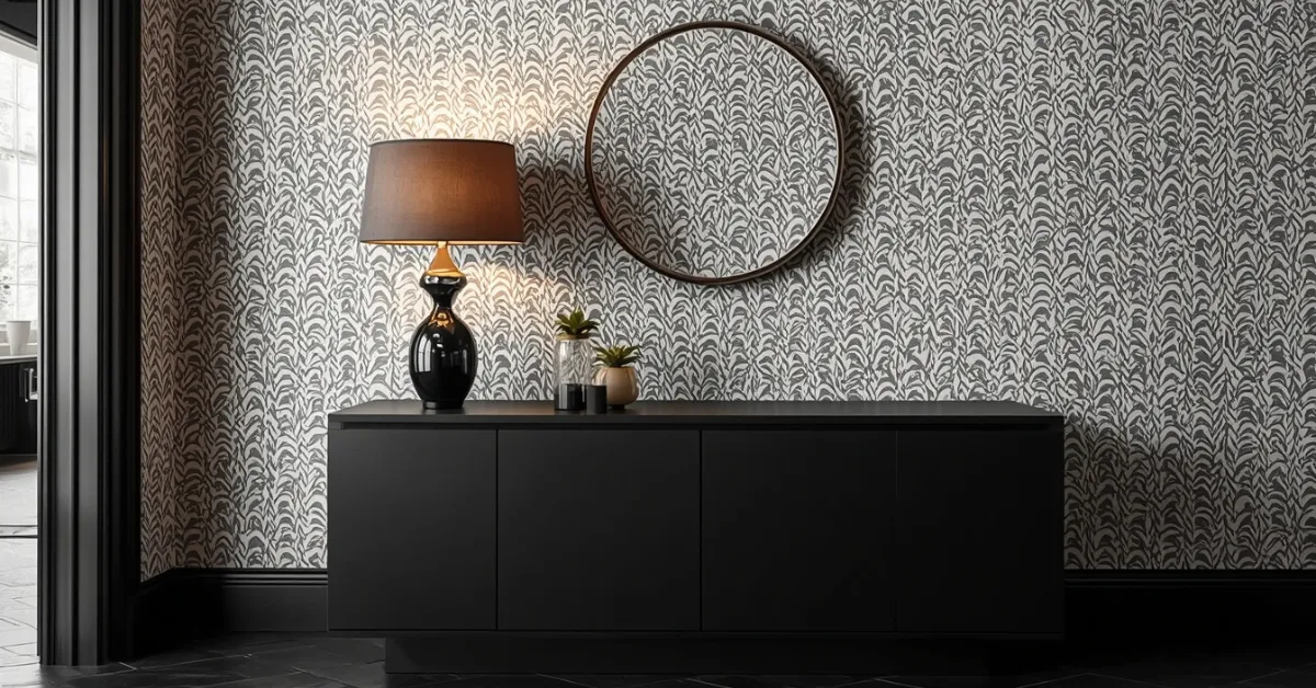 Dramatic Black Table for a Bold Statement