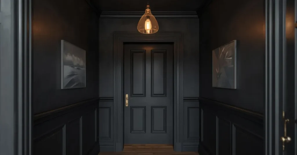 Dramatic Dark Ceiling
