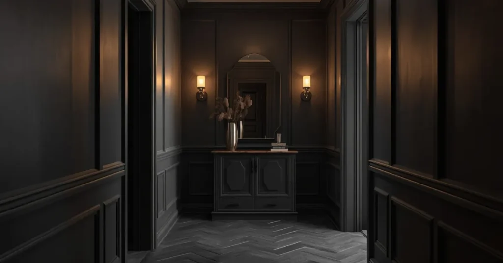 Dramatic Dark Entryway