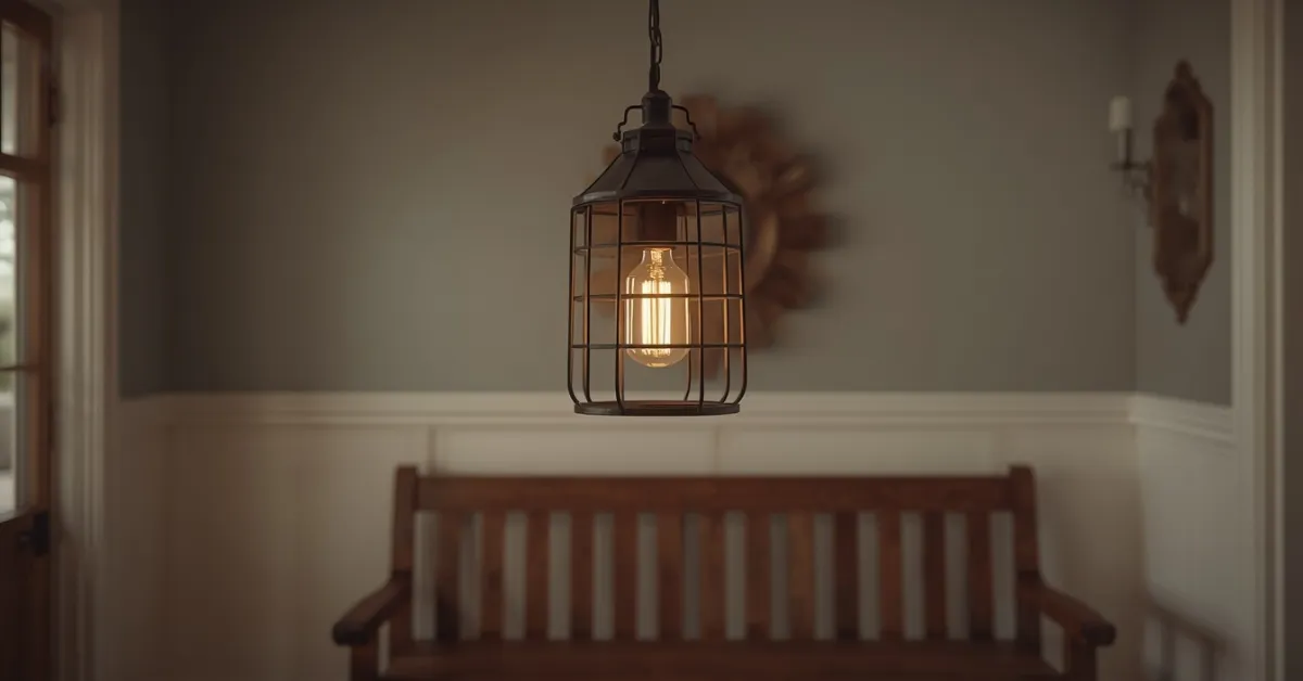 Farmhouse Lantern Pendant