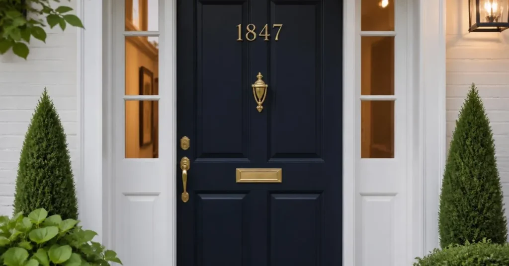 Go Bold with Navy and Brass