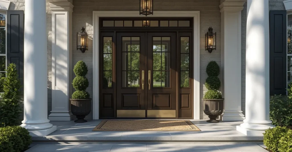 Grand Double-Door Entry